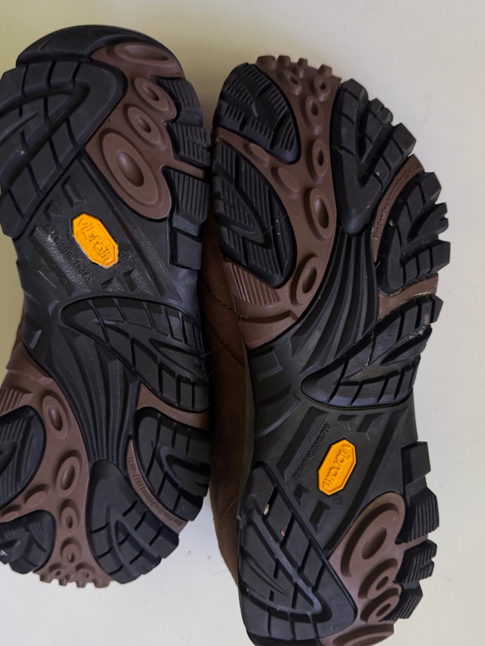 Merrell Mens Size 9.5W Moab Adventure Moc Dark Earth Hiking Shoes J91837W - Picture 4 of 9